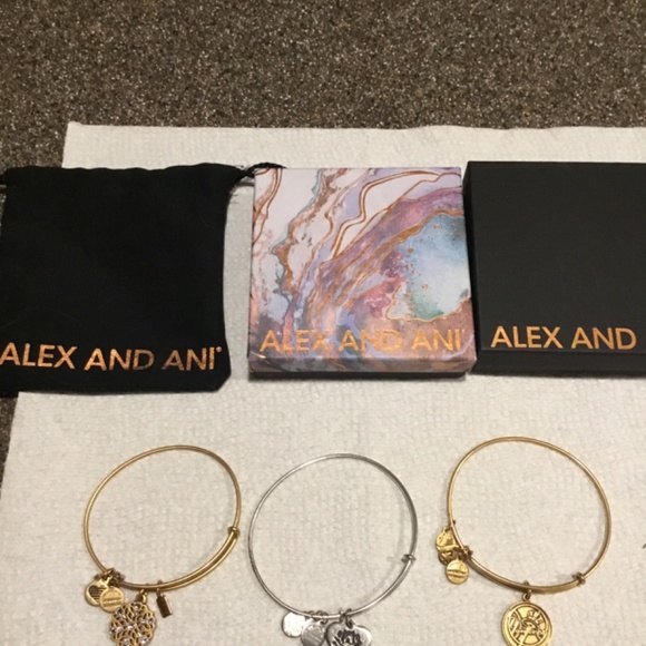8-Alex & Ani Bracelets - Picture 4 of 7